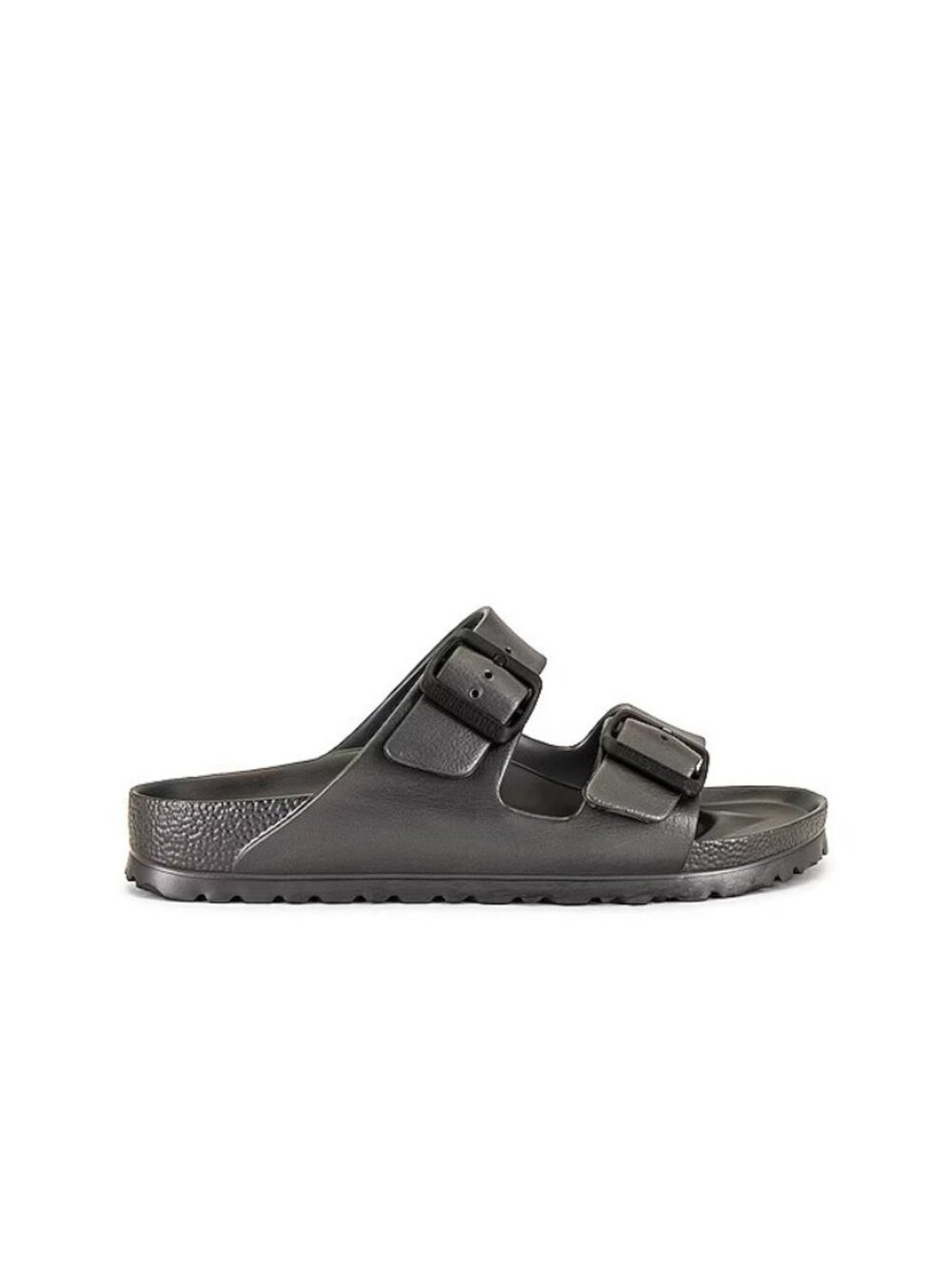BIRKENSTOCK Arizona Eva Sandals Metallic Anthracite - Picture 2 of 5